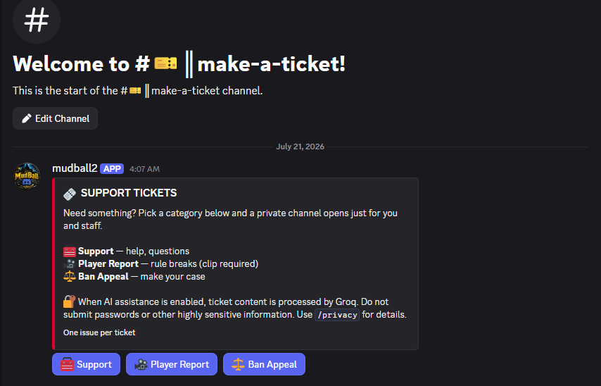 Three-lane support tickets